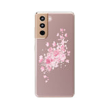 Clear Phone Case | Blush Bloom Watercolor Florals