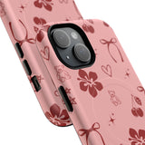 Coque MagSafe® pour iPhone | Oursons en fleurs