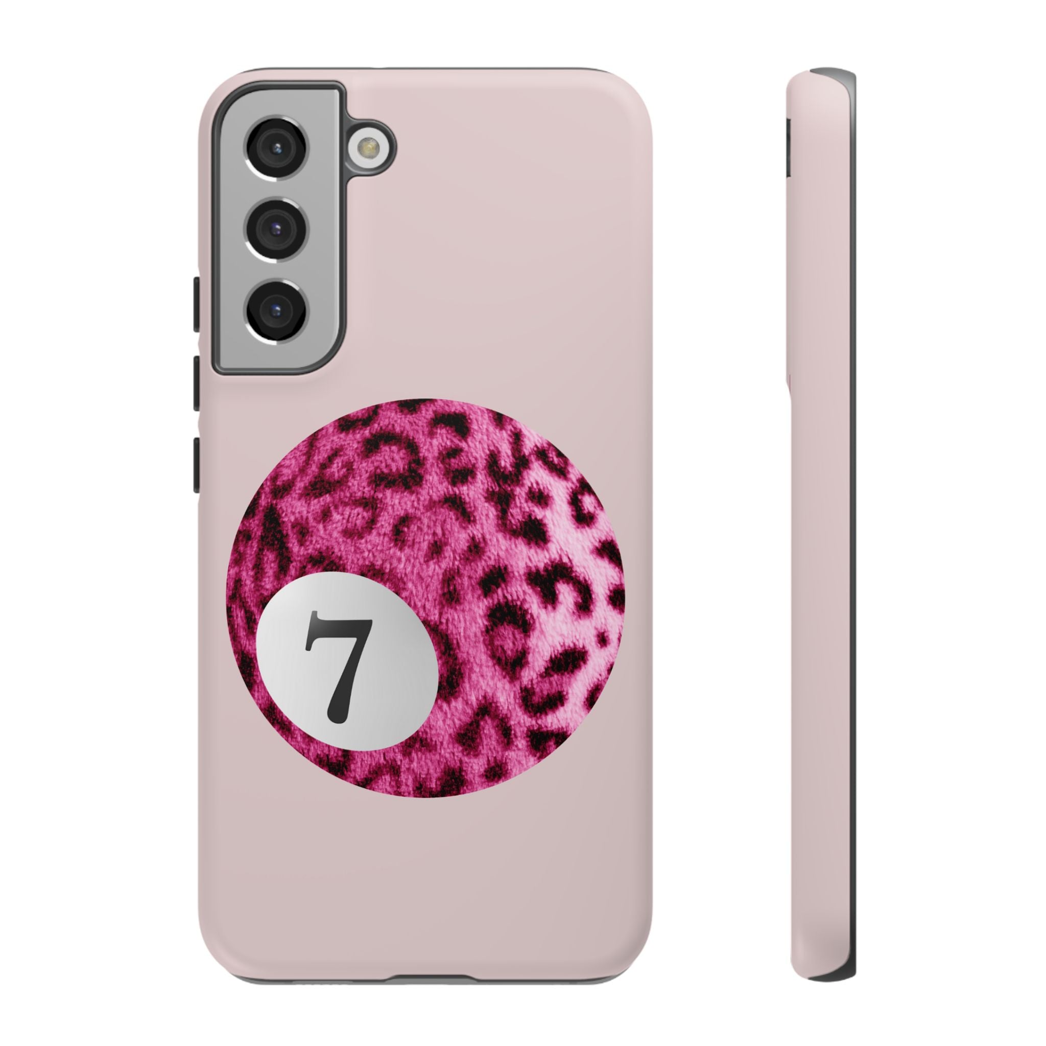 Coque de téléphone | Lucky Leopard Print Ball (Rose)