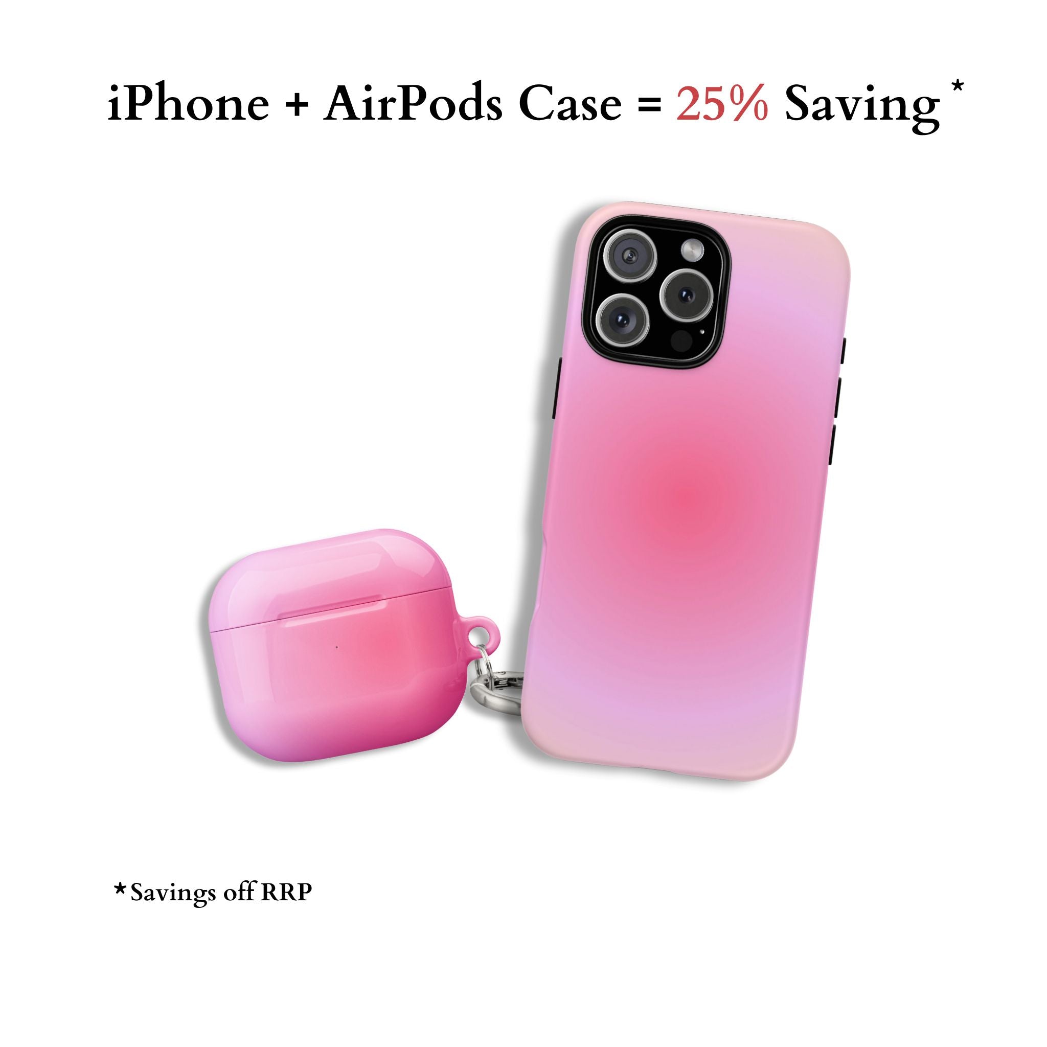 Aura Roz Bundle | Matching AirPods and iPhone Case - SAVE 25%