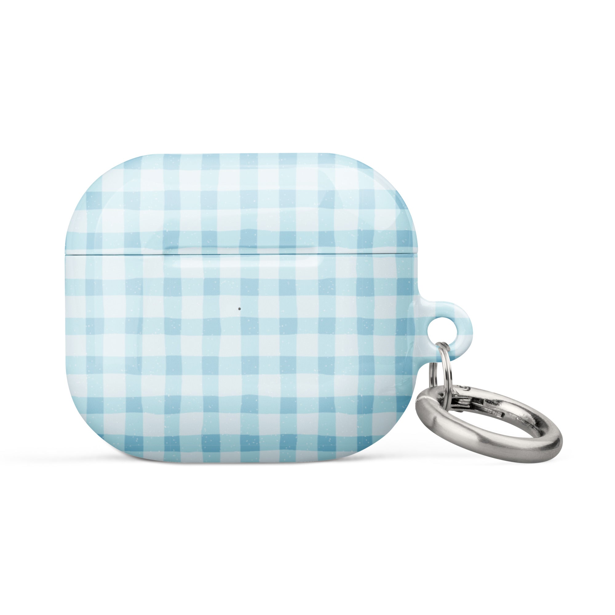 Blue Checkered AirPod Case