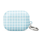 Blue Checkered AirPod Case