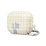 Checkered AirPod Case | La Dolce Vita