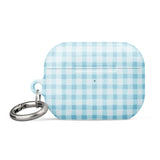 Blue Checkered AirPod Case